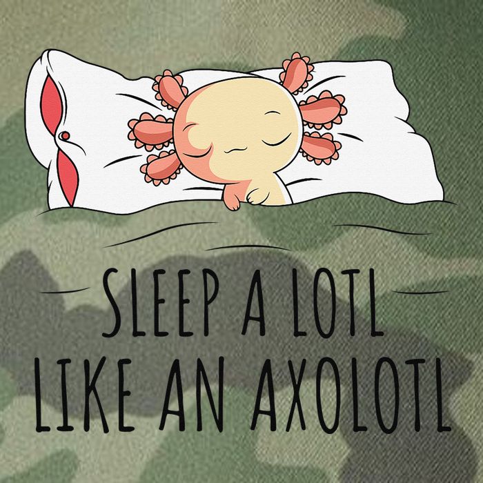 Sleeping Axolotl Pyjamas Mexican Salamander Lover Napping  Legacy Tie Dye Trucker Hat