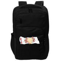Sleeping Axolotl Pyjamas Mexican Salamander Lover Napping  Impact Tech Backpack