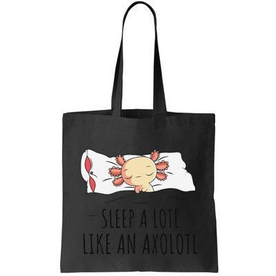 Sleeping Axolotl Pyjamas Mexican Salamander Lover Napping  Bag