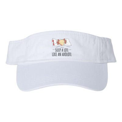 Sleeping Axolotl Pyjamas Mexican Salamander Lover Napping  Visor