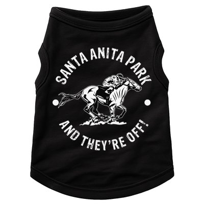 Santa Anita Park Racetrack Horse Racing Equestrian CA Derby Doggie Tank