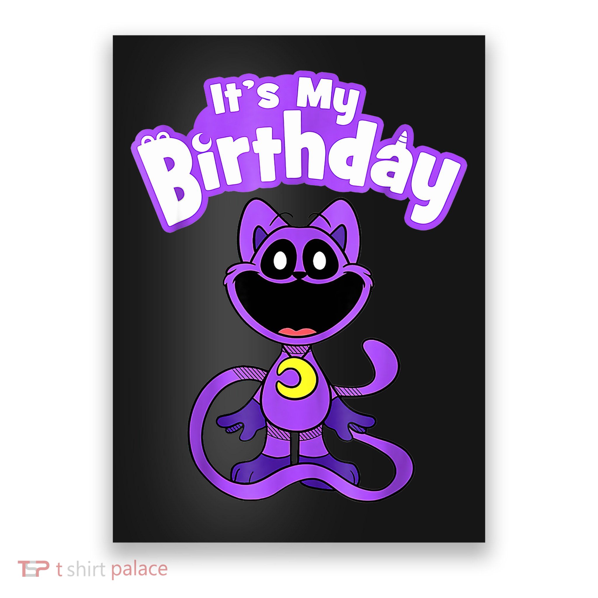 Smiling Animals Plush Critters Costume Funny Birthday Poster