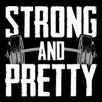 Strong And Pretty Powerlifting Apparel Gym Magnet