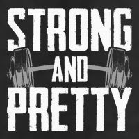 Strong And Pretty Powerlifting Apparel Gym Golf Towel
