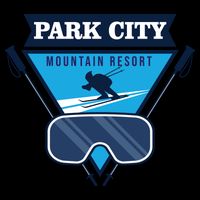 Ski At Park City Mountain Resort Drawstring Bag