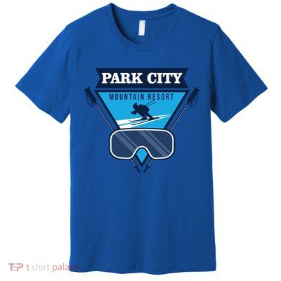 Ski At Park City Mountain Resort Premium T-Shirt