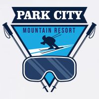 Ski At Park City Mountain Resort Garment-Dyed Sweatshirt