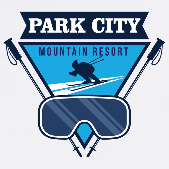 Ski At Park City Mountain Resort Garment-Dyed Sweatshirt