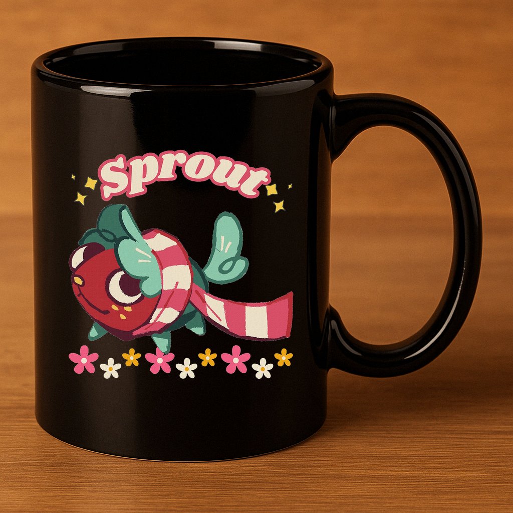 Sprout As Pet D.A.N.D.Y.S World Birthday Costume 11oz C Handle Ceramic Mug