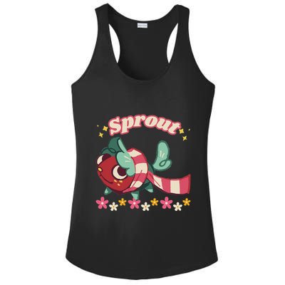 Sprout As Pet D.A.N.D.Y.S World Birthday Costume Ladies PosiCharge Competitor Racerback Tank