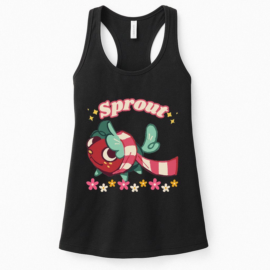 Sprout As Pet D.A.N.D.Y.S World Birthday Costume Womens Tank Top