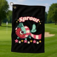 Sprout As Pet D.A.N.D.Y.S World Birthday Costume Golf Towel