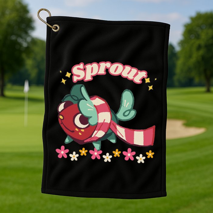 Sprout As Pet D.A.N.D.Y.S World Birthday Costume Golf Towel