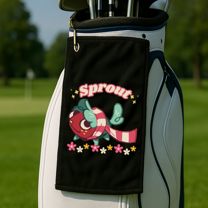 Sprout As Pet D.A.N.D.Y.S World Birthday Costume Golf Towel