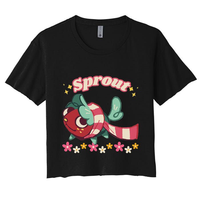 Sprout As Pet D.A.N.D.Y.S World Birthday Costume Women's Crop Top Tee