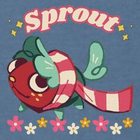 Sprout As Pet D.A.N.D.Y.S World Birthday Costume Garment-Dyed Sweatshirt
