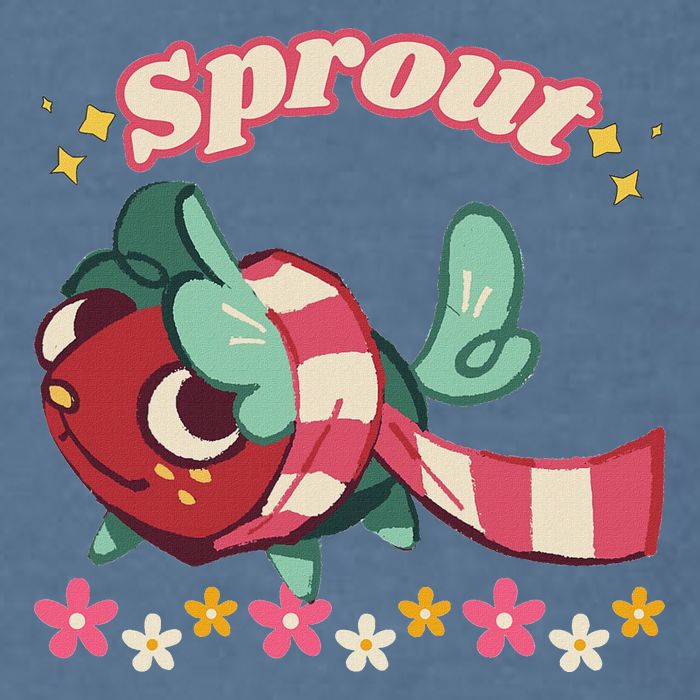 Sprout As Pet D.A.N.D.Y.S World Birthday Costume Garment-Dyed Sweatshirt