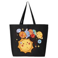 Sun And Planets Cute Galaxy 25L Jumbo Tote