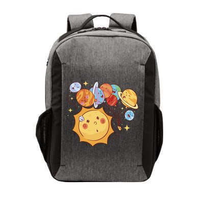 Sun And Planets Cute Galaxy Vector Backpack
