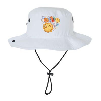 Sun And Planets Cute Galaxy Bucket Hat