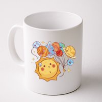 Sun And Planets Cute Galaxy Coffee Mug