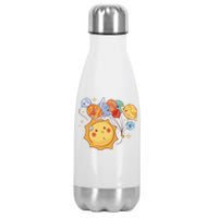 Sun And Planets Cute Galaxy Stainless Steel Insulated Water Bottle