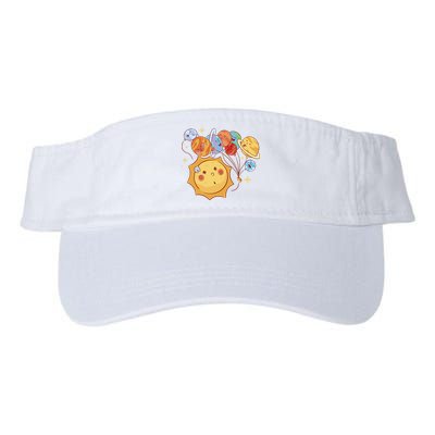 Sun And Planets Cute Galaxy Visor