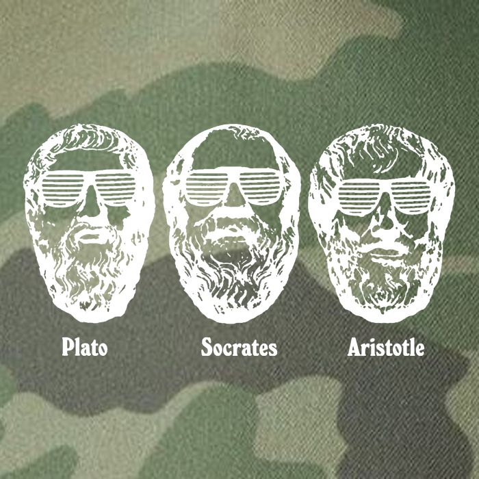 Socrates Aristotle Plato Legacy Tie Dye Trucker Hat