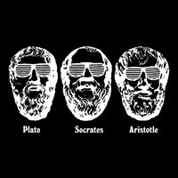 Socrates Aristotle Plato Drawstring Bag