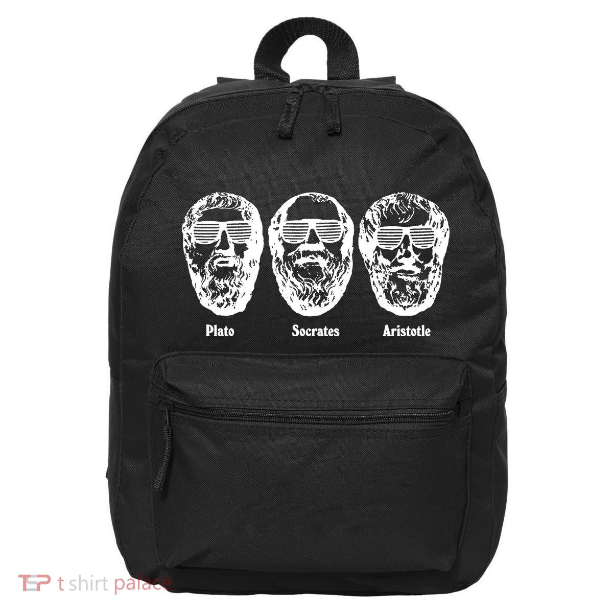 Socrates Aristotle Plato 16 in Basic Backpack