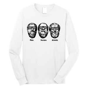 Socrates Aristotle Plato Long Sleeve Shirt