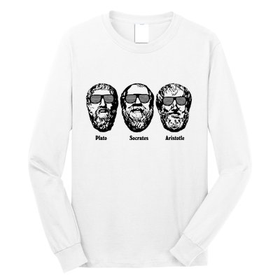 Socrates Aristotle Plato Long Sleeve Shirt