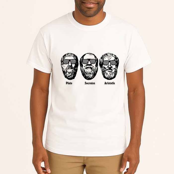Socrates Aristotle Plato Tall T-Shirt