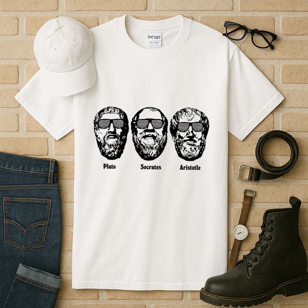Socrates Aristotle Plato Tall T-Shirt