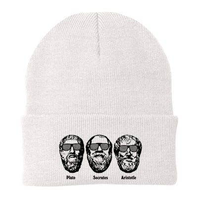 Socrates Aristotle Plato Beanie