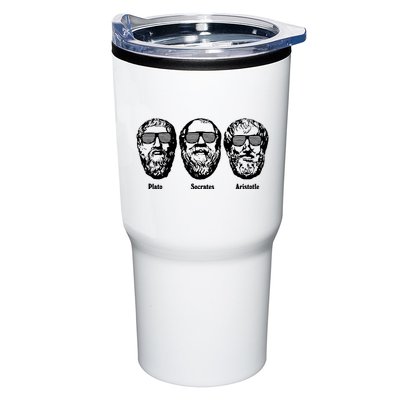 Socrates Aristotle Plato Tumbler