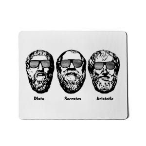 Socrates Aristotle Plato Mousepad