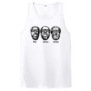 Socrates Aristotle Plato PosiCharge Competitor Tank