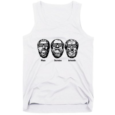 Socrates Aristotle Plato Tank Top