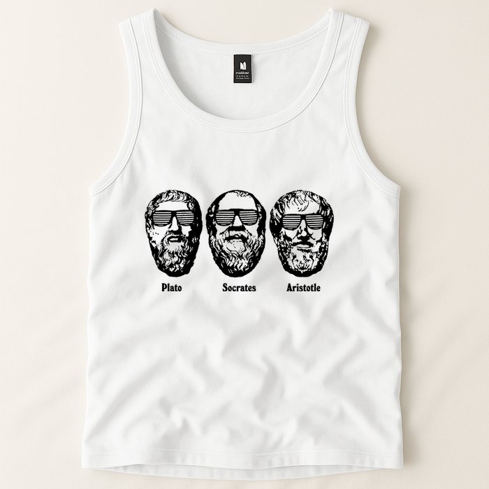 Socrates Aristotle Plato Tank Top