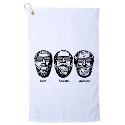 Socrates Aristotle Plato Golf Towel