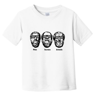 Socrates Aristotle Plato Toddler T-Shirt