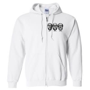 Socrates Aristotle Plato Full Zip Hoodie