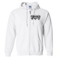 Socrates Aristotle Plato Full Zip Hoodie