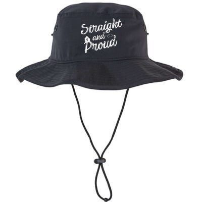 Straight And Proud Heterosexual Anti PC Funny Legacy Cool Fit Booney Bucket Hat