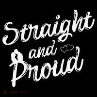 Straight And Proud Heterosexual Anti PC Funny Drawstring Bag