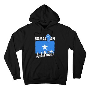 Somalian And Proud Love Somalia With Somalia Flag Fist Hoodie