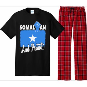 Somalian And Proud Love Somalia With Somalia Flag Fist Pajama Set