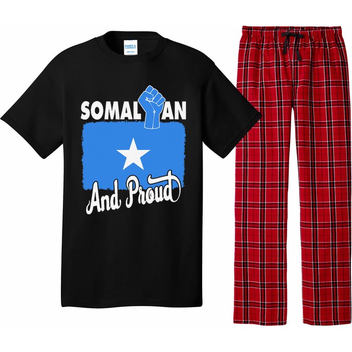 Somalian And Proud Love Somalia With Somalia Flag Fist Pajama Set