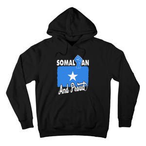 Somalian And Proud Love Somalia With Somalia Flag Fist Tall Hoodie